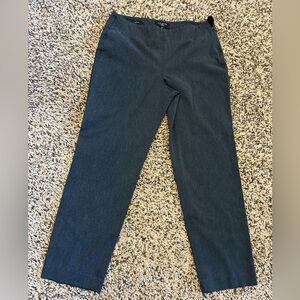 Talbots women’s grey pants. Side zip.  Size 8P.